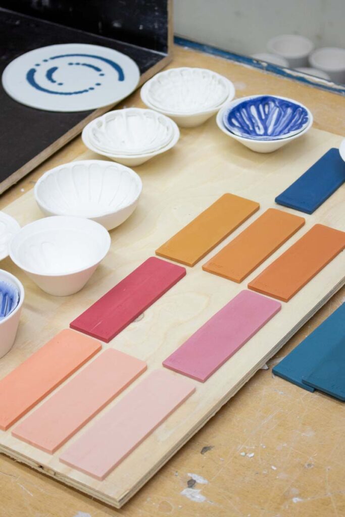 colour research at the European Keramiek work center